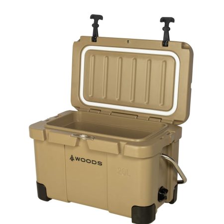 Woods ARCTIC Roto-Moulded Cooler with Handle, 20-L, Tan