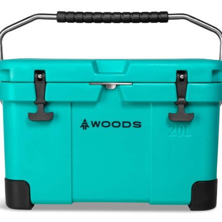 Woods ARCTIC Roto-Moulded Cooler with Handle, 20-L, Turquoise