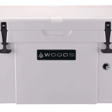 Woods ARCTIC Roto-Moulded Cooler, 55-L, Arctic White