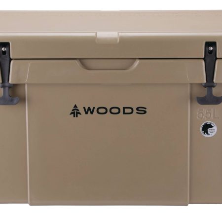 Woods ARCTIC Roto-Moulded Cooler, 55-L, Tan