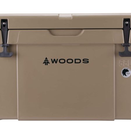 Woods ARCTIC Roto-Moulded Cooler, 55-L, Tan