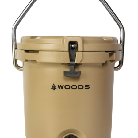 Woods ARCTIC Roto-Moulded Bucket Cooler with Handle,19-L, Tan