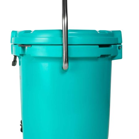 Woods ARCTIC Roto-Moulded Bucket Cooler with Handle,19-L, Turquoise