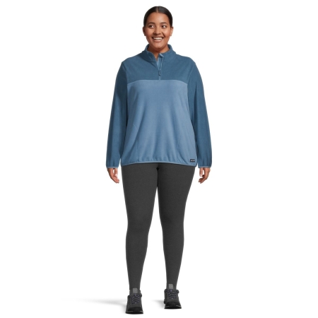 Woods Women's Blakiston Quarter Zip, Plus Size