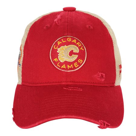 Youth Calgary Flames Outerstuff NHL AP Heritage Classic Meshback Cap