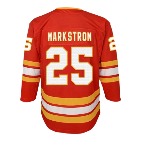 Youth Calgary Flames Jacob Markström 20 Home Jersey