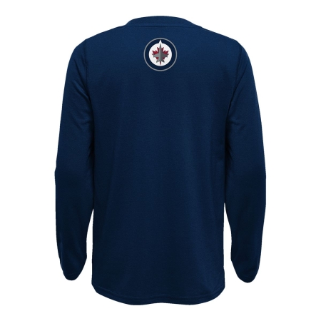 Youth Winnipeg Jets Outerstuff Rink Reimagined Long Sleeve T Shirt