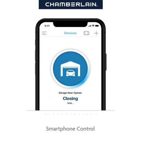 Chamberlain® Ultra-Quiet Wall-Mount (Space Saving) Garage Door Opener with Wi-Fi