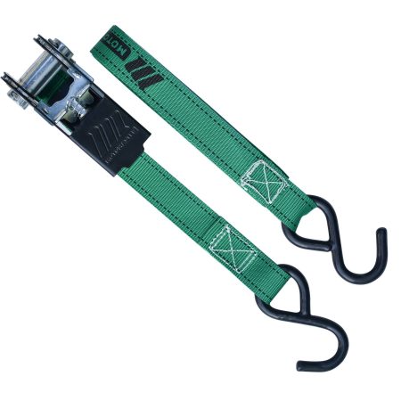 MotoMaster 900-lb Ratchet Tie Down Straps, Non-Padded, 1-in x 10-ft, 4-pk