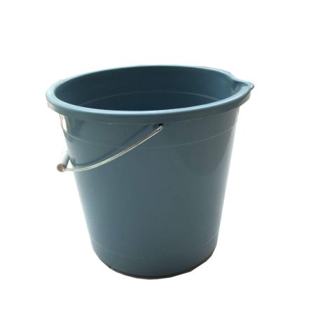 Plastic Blue Lightweight Pail / Bucket with Spout, 10L