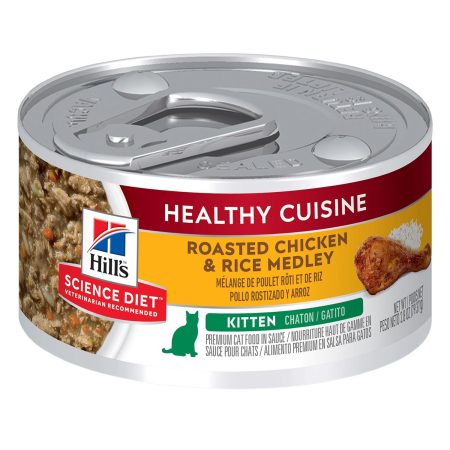 Kitten Healthy Cuisine Roasted Chicken & Rice Medley