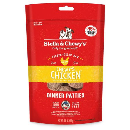 Freeze-Dried Chewy's Chicken Dinner Patties Dog Food