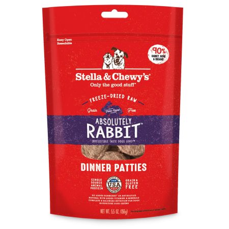 Freeze-Dried Absolutely Rabbit Dinner Patties Dog Food