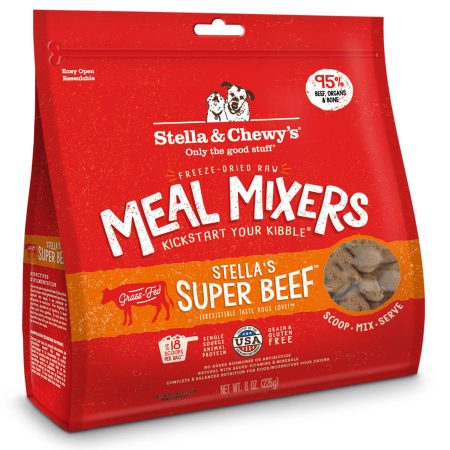 Freeze-Dried Stella's Super Beef Meal Mixers Dog Food