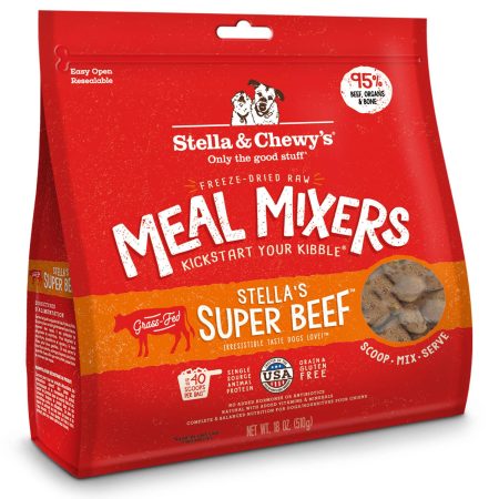 Freeze-Dried Stella's Super Beef Meal Mixers Dog Food