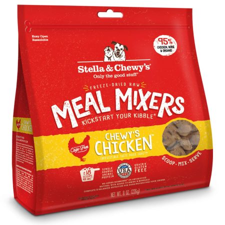 Freeze-Dried Chewy's Chicken Meal Mixers Dog Food