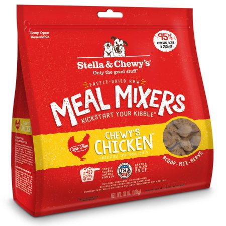 Freeze-Dried Chewy's Chicken Meal Mixers Dog Food