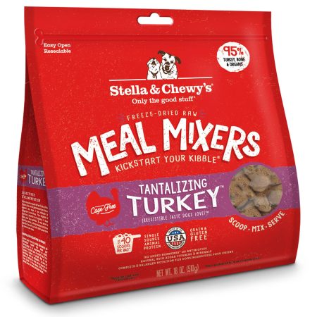 Freeze-Dried Tantalizing Turkey Meal Mixers Dog Food