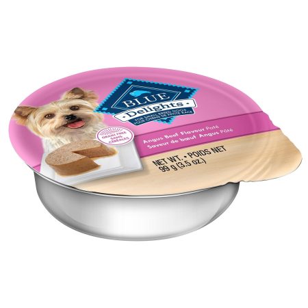 Delights Angus Beef Flavour Pate Small Breed Adult Dog Food