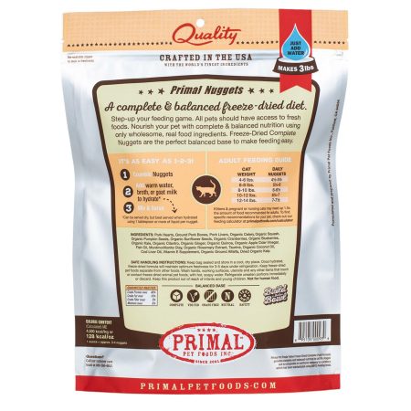 Freeze-Dried Nuggets Pork Formula Cat Food