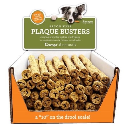 Plaque Busters Bacon Flavoured Dental Sticks Dog Treats