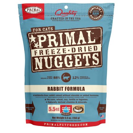 Freeze-Dried Nuggets Rabbit Formula Cat Food