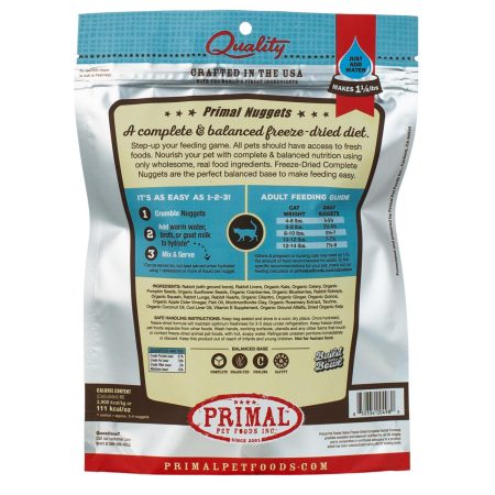 Freeze-Dried Nuggets Rabbit Formula Cat Food