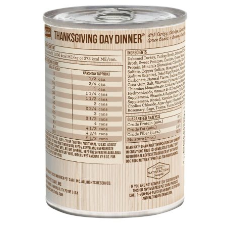 Thanksgiving Day Dinner Adult Dog Food