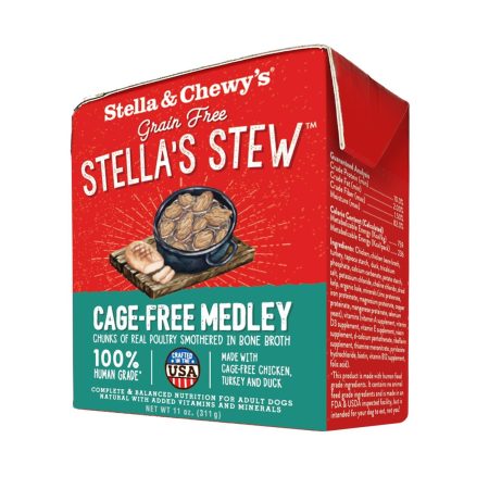 Stella's Stew Cage-Free Medley Adult Dog Food