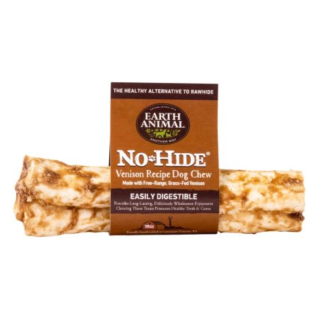 No-Hide Grass-Fed Venison Natural Rawhide Alternative Dog Chew