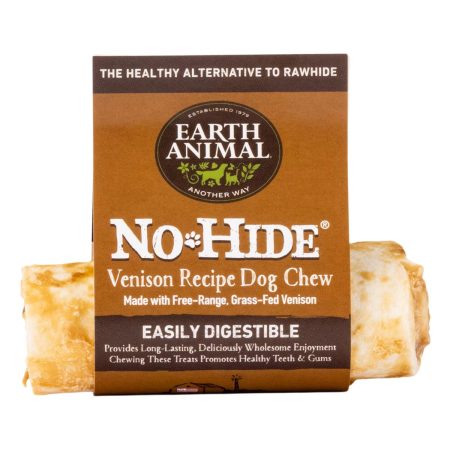 No-Hide Grass-Fed Venison Natural Rawhide Alternative Dog Chew