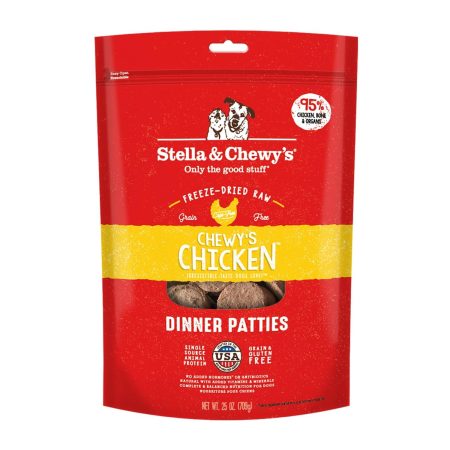 Freeze-Dried Chewy's Chicken Dinner Patties Dog Food