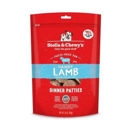 Freeze-Dried Dandy Lamb Dinner Patties Dog Food