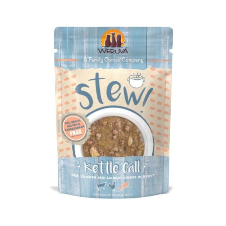 Stew! Kettle Call Beef, Chicken & Salmon Dinner Cat Food