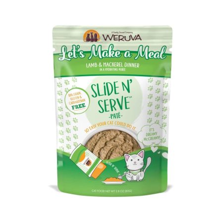 Slide N'Serve Pate Let's Make a Meal Lamb & Mackerel Dinner Cat Food