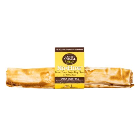 No-Hide Peanut Butter Natural Rawhide Alternative Dog Chew