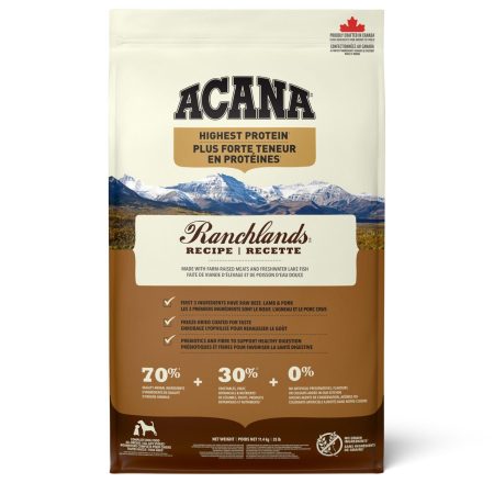 Highest Protein Ranchlands Recipe Dog Food