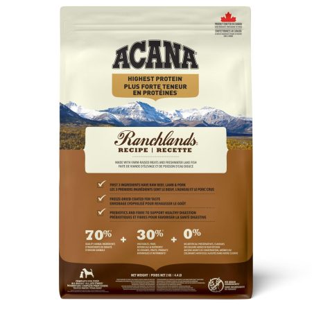 Highest Protein Ranchlands Recipe Dog Food