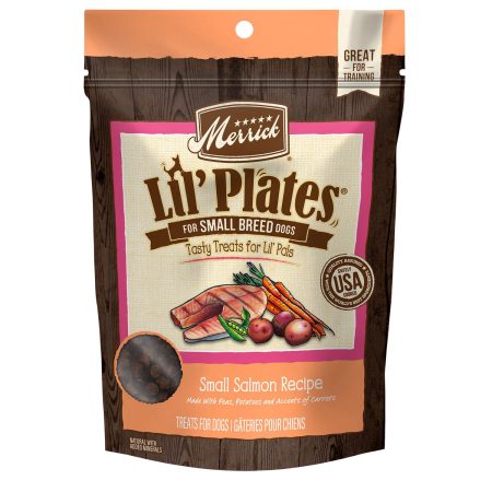 Lil' Plates Small Salmon Recipe Small Breed Dog Treats