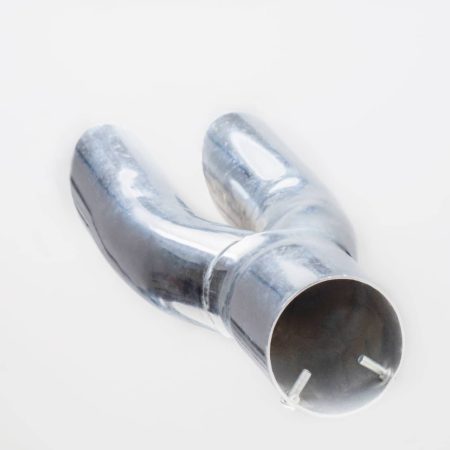 Stallion 12-in Chrome Twin Slant Exhaust Tip