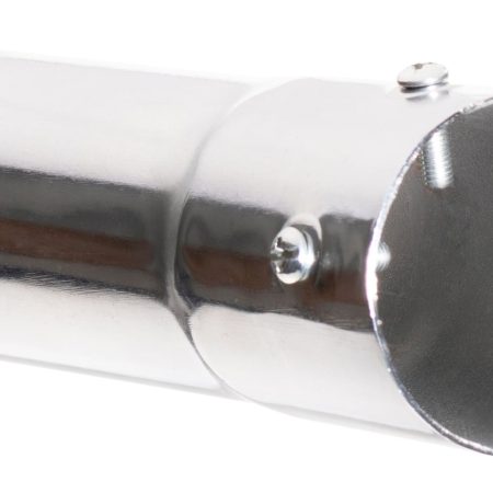 Stallion Chrome Slant Exhaust Tip, 7.75-in