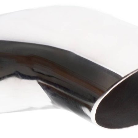 Stallion Chrome Turndown Exhaust Tip, 8.25-in