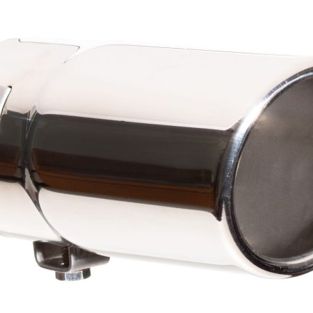 Stallion Polished Rolled Edge Exhaust Tip, 5.25-in