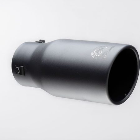 Stallion 9-in Black Exhaust Tip