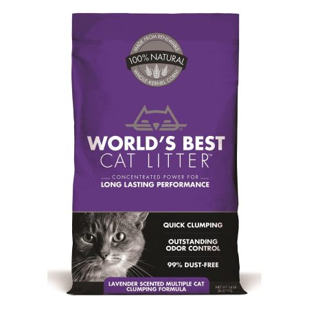 Multiple Cat Lavender Scented Cat Litter