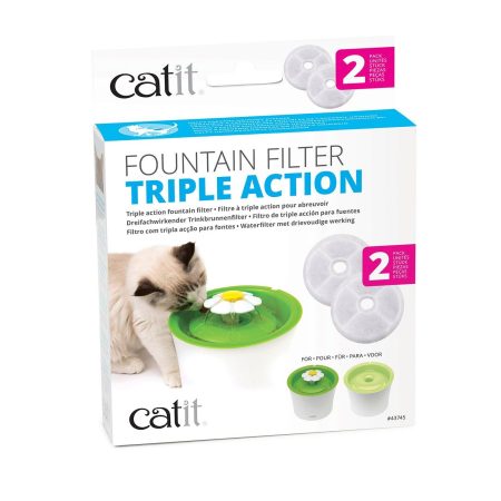 Triple Action Fountain Filters