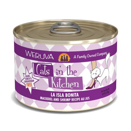 Cats in the Kitchen La Isla Bonita Mackerel & Shrimp Recipe Cat Food