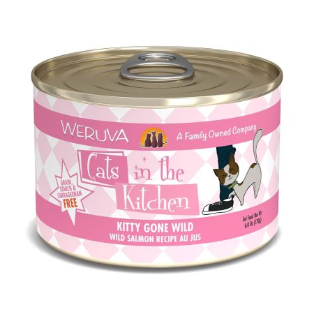 Cats in the Kitchen Kitty Gone Wild with Salmon Recipe Cat Food