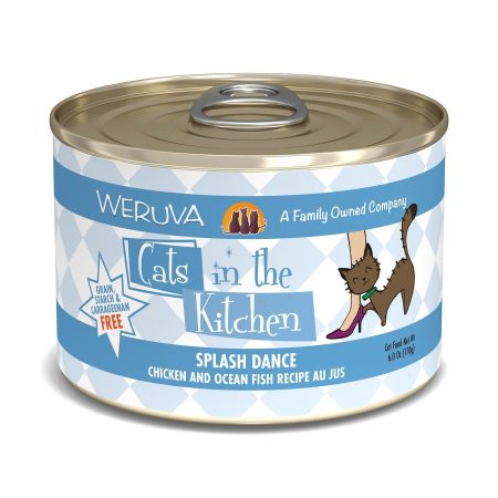 Cats in the Kitchen Splash Dance Chicken & Ocean Fish Recipe Cat Food