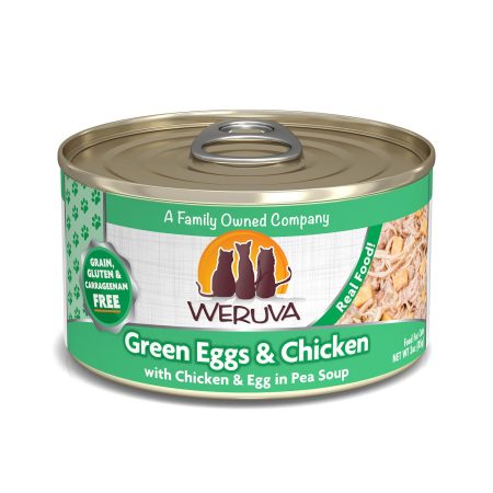 Green Eggs & Chicken with Chicken & Egg in Pea Soup Cat Food